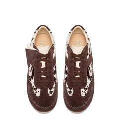Clarks Originals Womens Tor Low Brown Cow Print