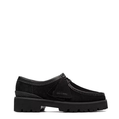 Clarks Originals Womens Walla Yukoner Shoe Black Combi Suede