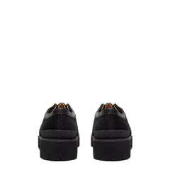 Clarks Originals Womens Walla Yukoner Shoe Black Combi Suede