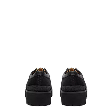 Clarks Originals Womens Walla Yukoner Shoe Black Combi Suede