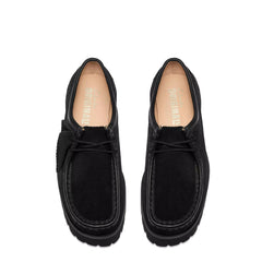 Clarks Originals Womens Walla Yukoner Shoe Black Combi Suede