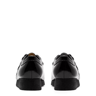 Clarks Originals Womens Wallabee Black Patent - Parasol Store
