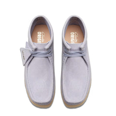 Clarks Originals Womens Wallabee Boot Cloud Grey Suede - Parasol Store
