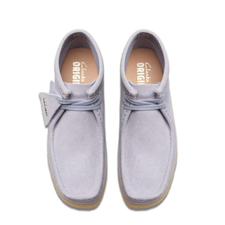 Clarks Originals Womens Wallabee Boot Cloud Grey Suede - Parasol Store