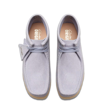 Clarks Originals Womens Wallabee Boot Cloud Grey Suede - Parasol Store
