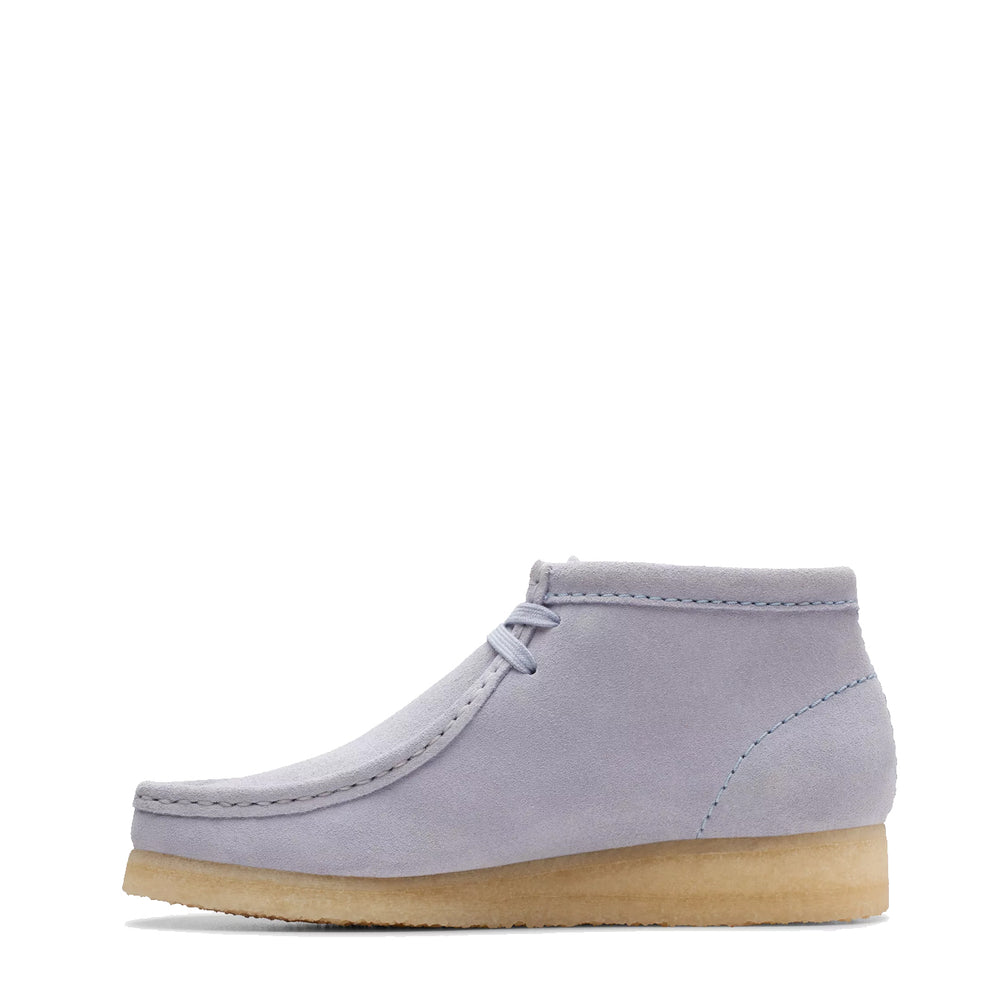 Clarks Originals Womens Wallabee Boot Cloud Grey Suede - Parasol Store