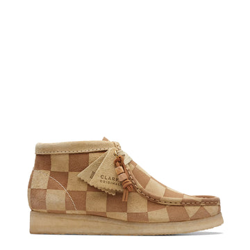 Clarks Originals Womens Wallabee Boot Maple Check Clarks Originals