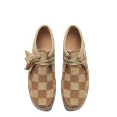 Clarks Originals Womens Wallabee Boot Maple Check Clarks Originals