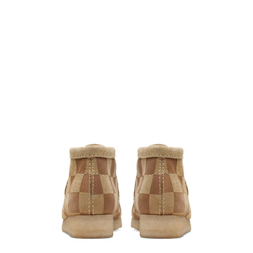 Clarks Originals Womens Wallabee Boot Maple Check Clarks Originals