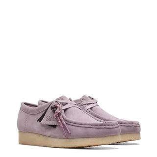 Clarks Originals Womens Wallabee Mauve Suede Clarks Originals