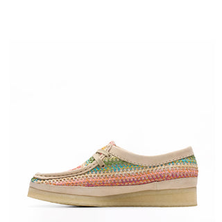Clarks Originals Womens Wallabee Multi Raffia - Parasol Store