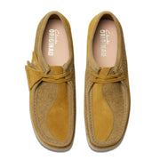 Clarks Originals Wallabee Shoe Olive Combination - Parasol Store