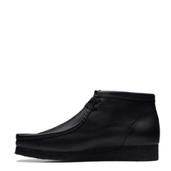 Clarks Wallabee Boot Black Leather