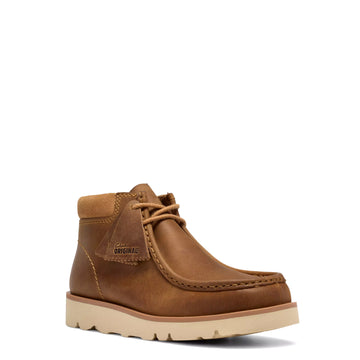 Clarks Womens Walla Orkhon Shoe Tan Leather