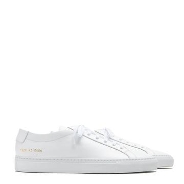 Common Projects Original Achilles Leather Trainers Low White