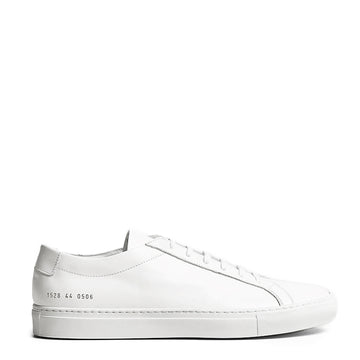 Common Projects Original Achilles Leather Trainers Low White