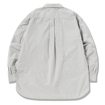 And Wander Cordura Typewriter L/S Over Shirt Light Grey And Wander