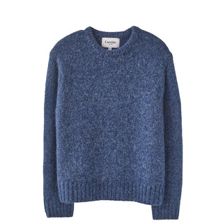 Corridor Alpaca Crewneck Knit Indigo - Parasol Store