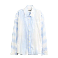 Corridor Berg Stripe L/S Shirt White / Blue