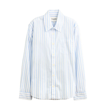 Corridor Berg Stripe L/S Shirt White / Blue
