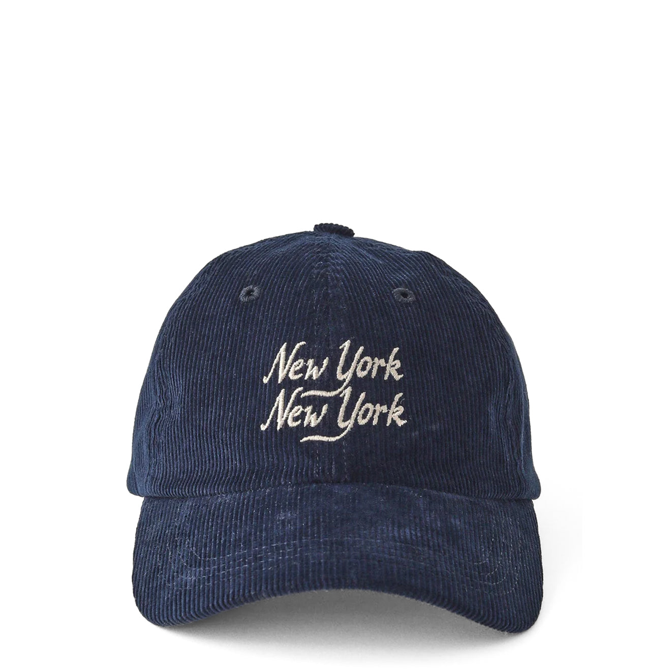 Corridor Corduroy Script NY NY Cap Navy – Parasol Store