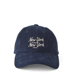 Corridor Corduroy Script NY NY Cap Navy - Parasol Store