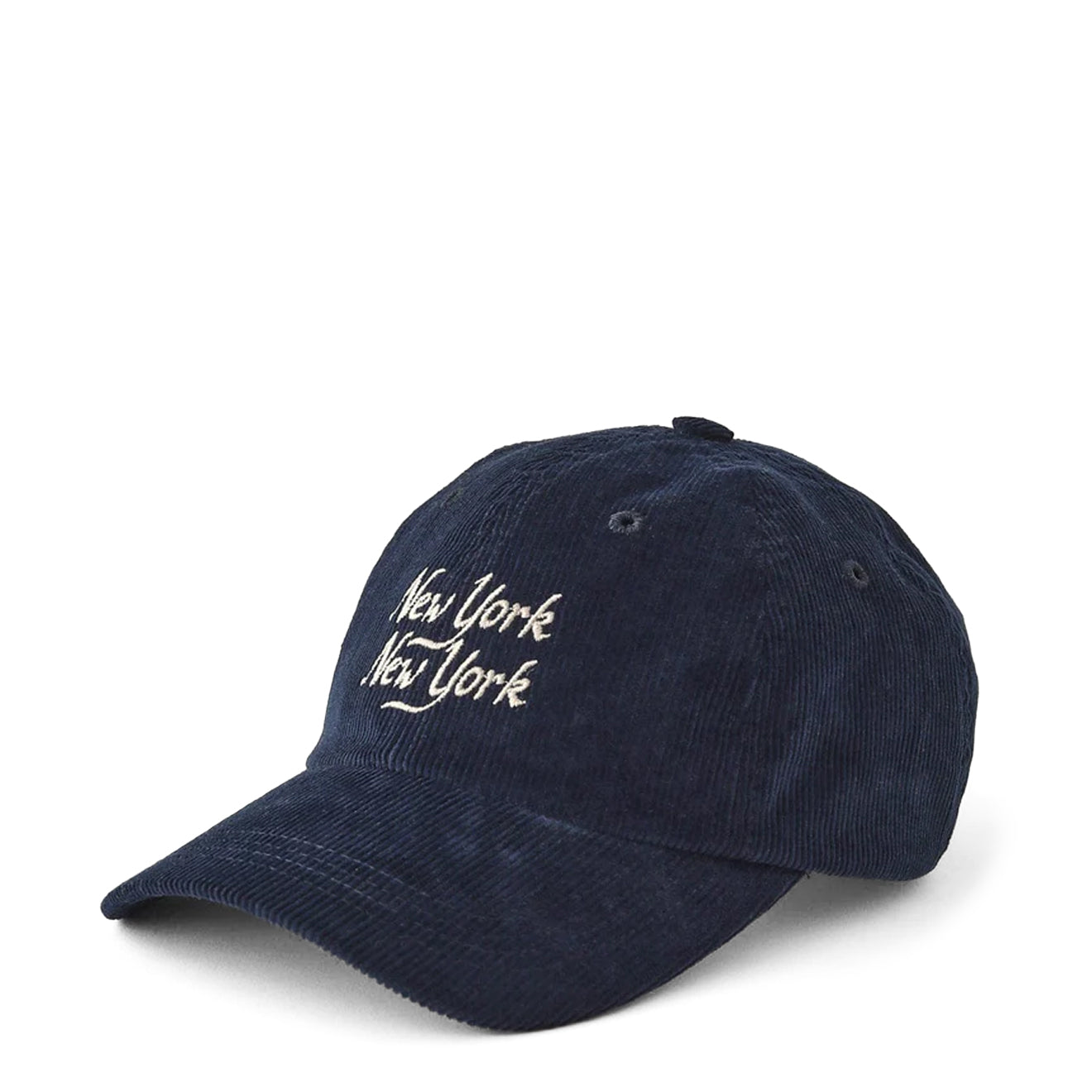 Corridor Corduroy Script NY NY Cap Navy – Parasol Store