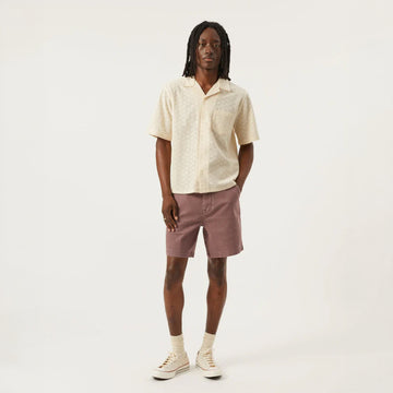 Corridor Floral Eyelet S/S Shirt Natural
