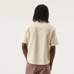 Corridor Floral Eyelet S/S Shirt Natural