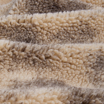 Corridor Oak Fleece Zip Brown - Parasol Store