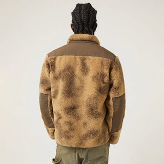 Corridor Oak Fleece Zip Brown - Parasol Store