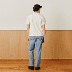 Corridor Pique Polo S/S Shirt White - Parasol Store
