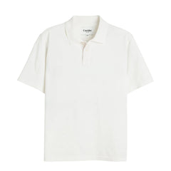Corridor Pique Polo S/S Shirt White - Parasol Store
