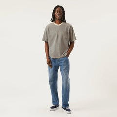Corridor Stripe S/S Tee Navy - Parasol Store