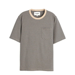 Corridor Stripe S/S Tee Navy - Parasol Store