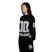 No Problemo NP00 Sports Cotton L/S Jersey Black - Parasol Store