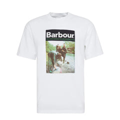 Barbour All-Weather Graphic Fit T-Shirt White