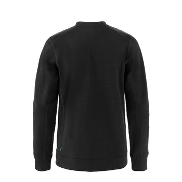 Fjallraven Keb Fleece Crew Neck Black - Parasol Store
