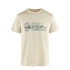 Fjallraven Multicolor Logo T-shirt Chalk White