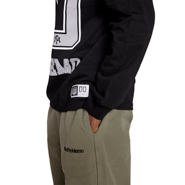 No Problemo NP00 Sports Cotton L/S Jersey Black - Parasol Store