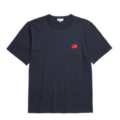 Norse Projects Holger Organic Department Print T-Shirt Dark Navy
