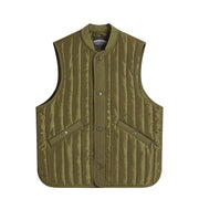 Frizmworks Stripe Quilted Mil Liner Vest Olive - Parasol Store