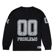 No Problemo NP00 Sports Cotton L/S Jersey Black - Parasol Store