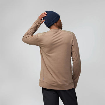 Fjallraven Keb Fleece Crew Neck Black - Parasol Store
