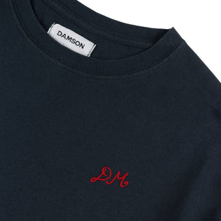 Damson Madder Winter Solstice L/S Tee Charcoal - Parasol Store