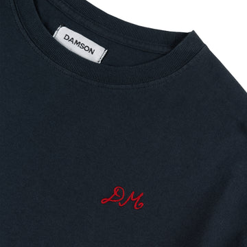 Damson Madder Winter Solstice L/S Tee Charcoal - Parasol Store