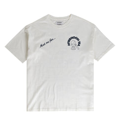 Damson Madder Afternoon Tea Boyfriend Tee White - Parasol Store