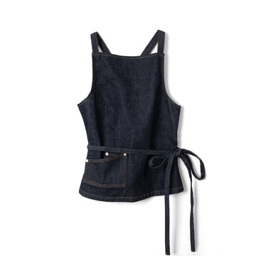 Damson Madder Annabelle Apron Top Indigo
