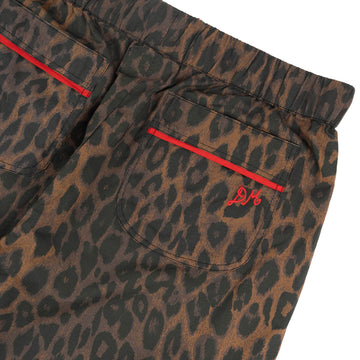 Damson Madder Antonia Pyjama Set Dark Leopard / Red - Parasol Store