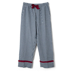 Damson Madder Antonia Pyjama Set Navy Gingham - Parasol Store